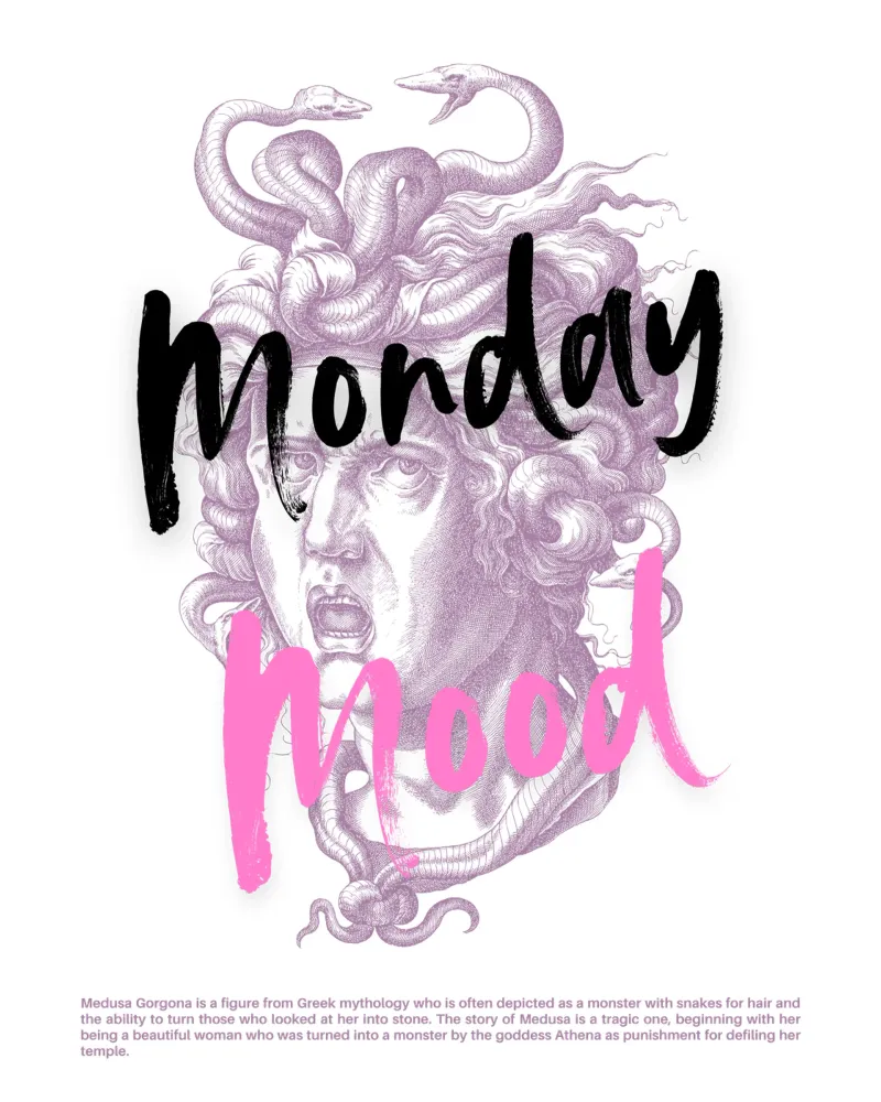 MONDAY MOOD pellicola backlit da Einfach Uebel
