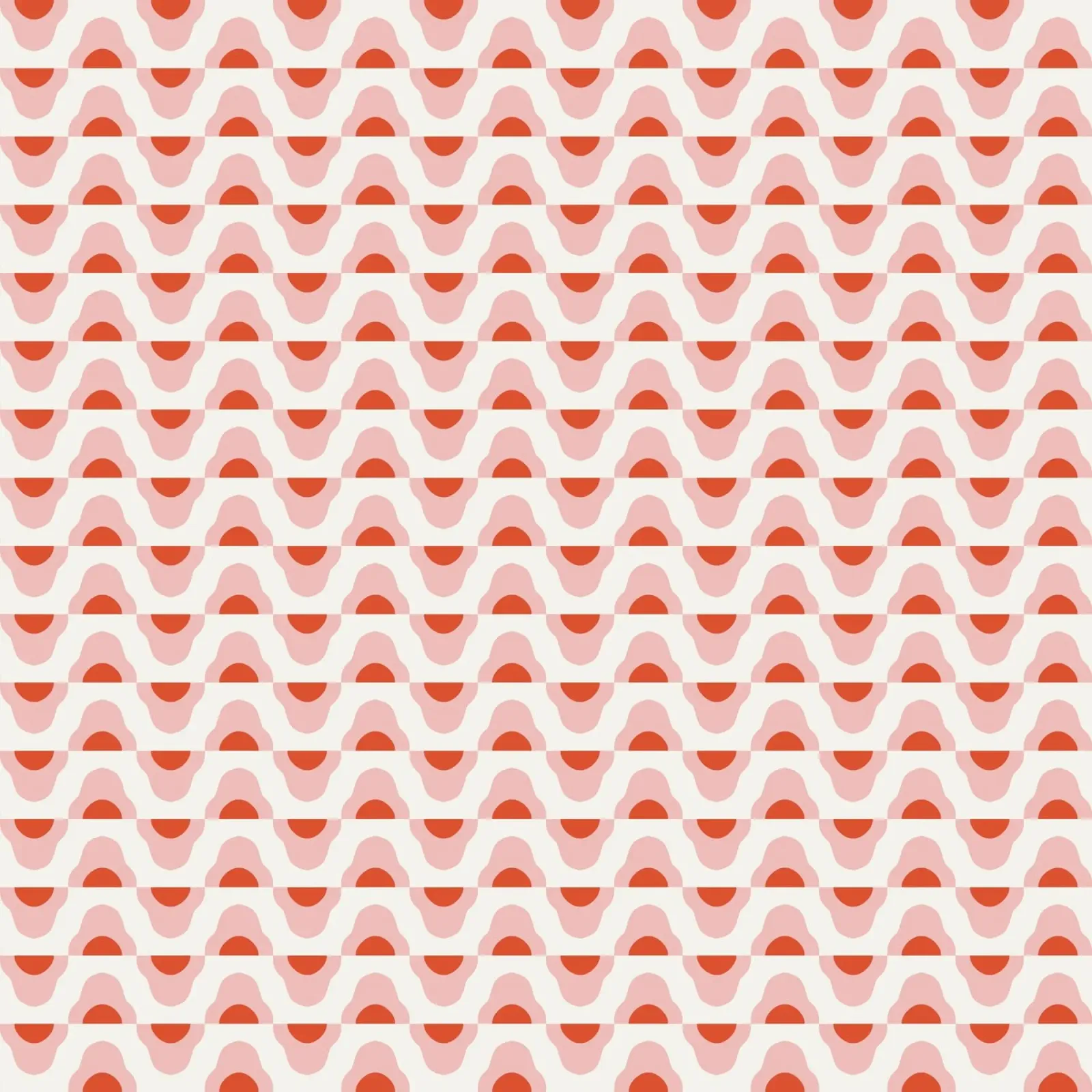 Waves seamless pattern 02 canvas by Little Dean