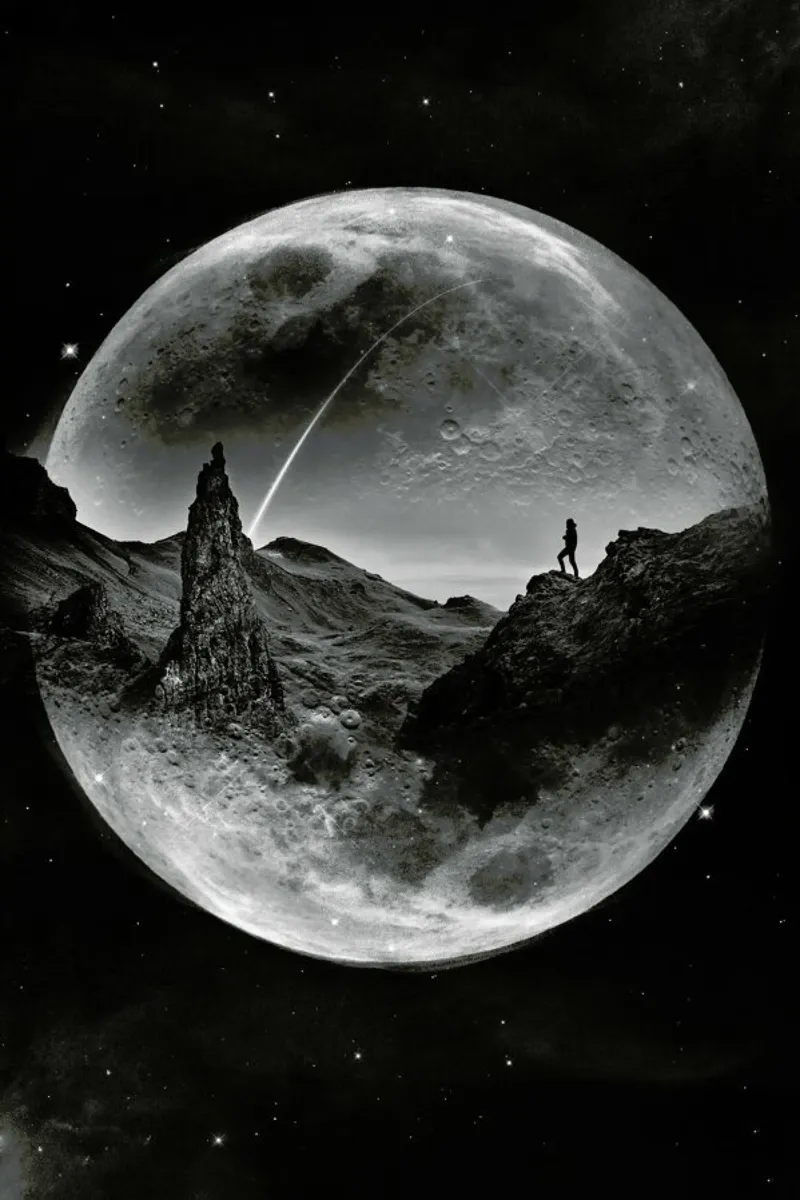 Bagliore di luna alluminio dibond da Stoian Hitrov