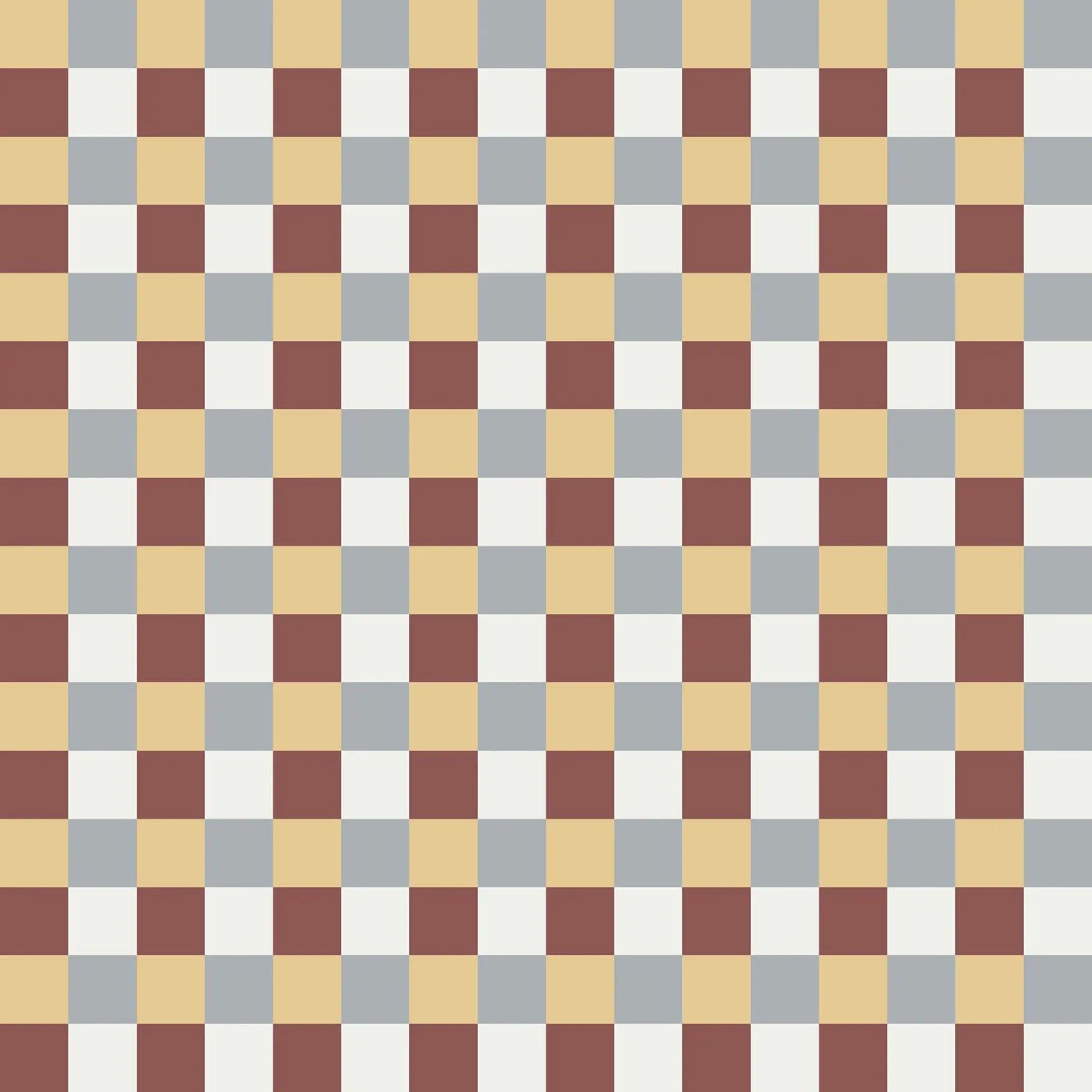Checker tile pattern canvas by Little Dean