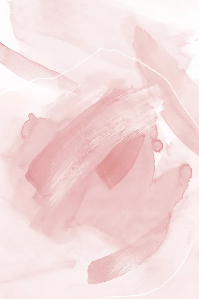 Brush strokes pink tones 2 poster con telaio in alluminio da NouveauPrints