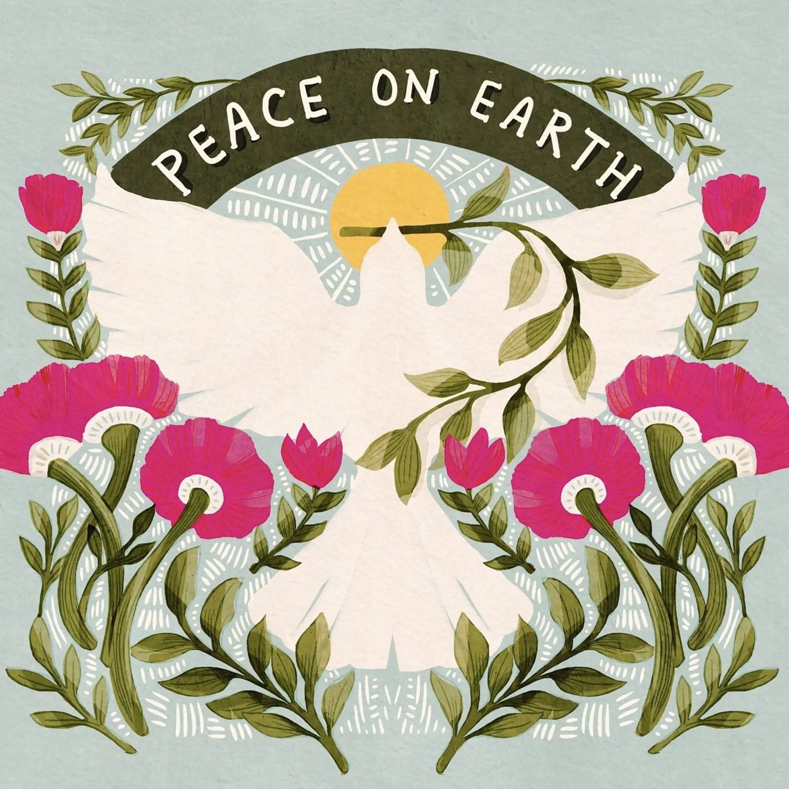 La paix sur terre poster de Katie O'Shea