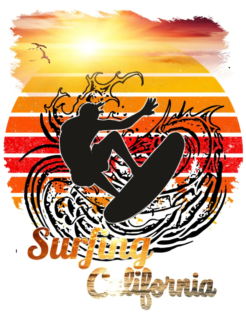 Surf Life Oval 2a - Summer Sun Vibes 15b pellicola backlit da surfer28