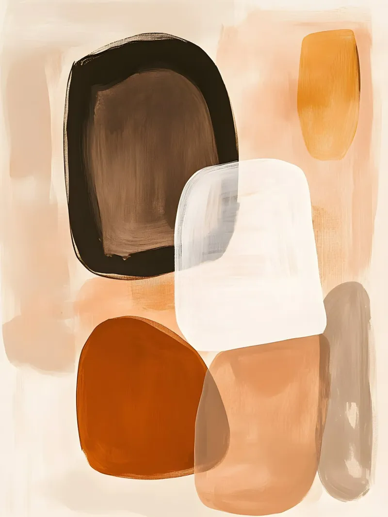Abstract and Organic Forms pellicola backlit da Gypsy Galleria