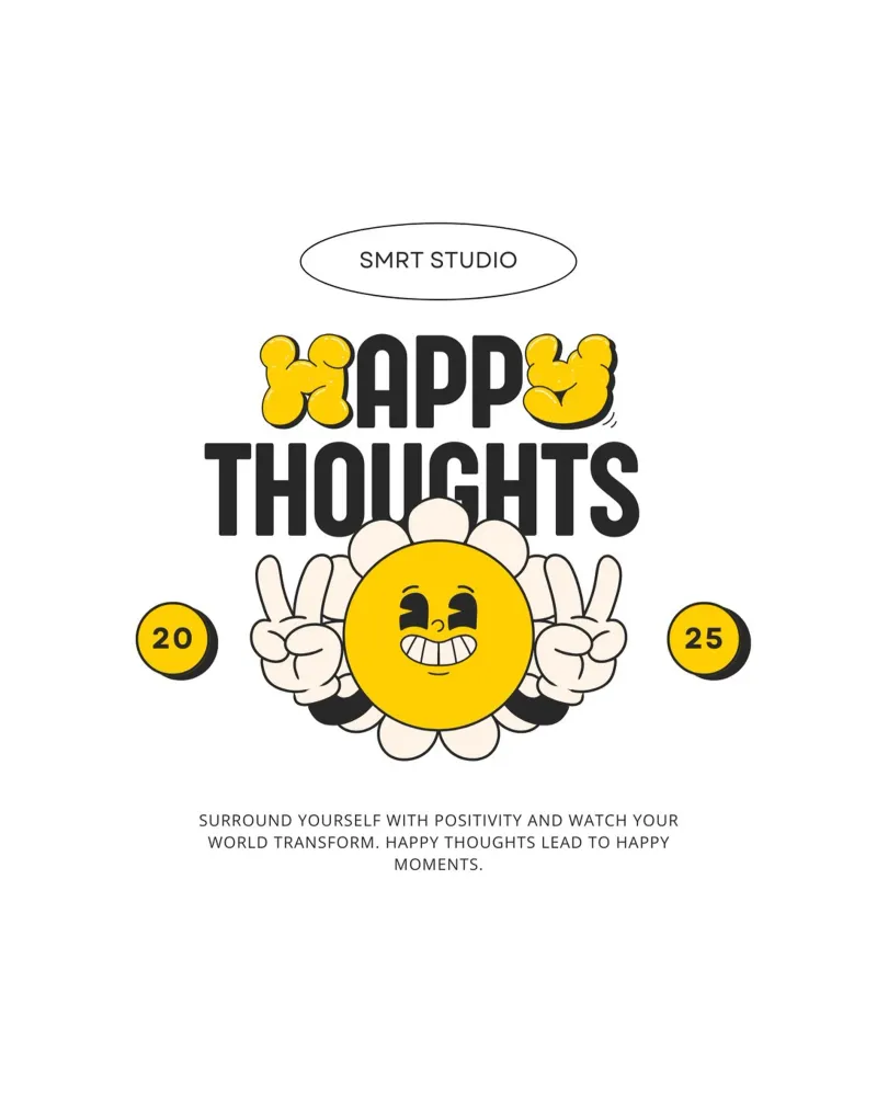 HAPPY THOUGHTS pellicola backlit da Einfach Uebel
