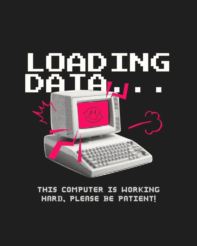 LOADING DATA poster da Einfach Uebel