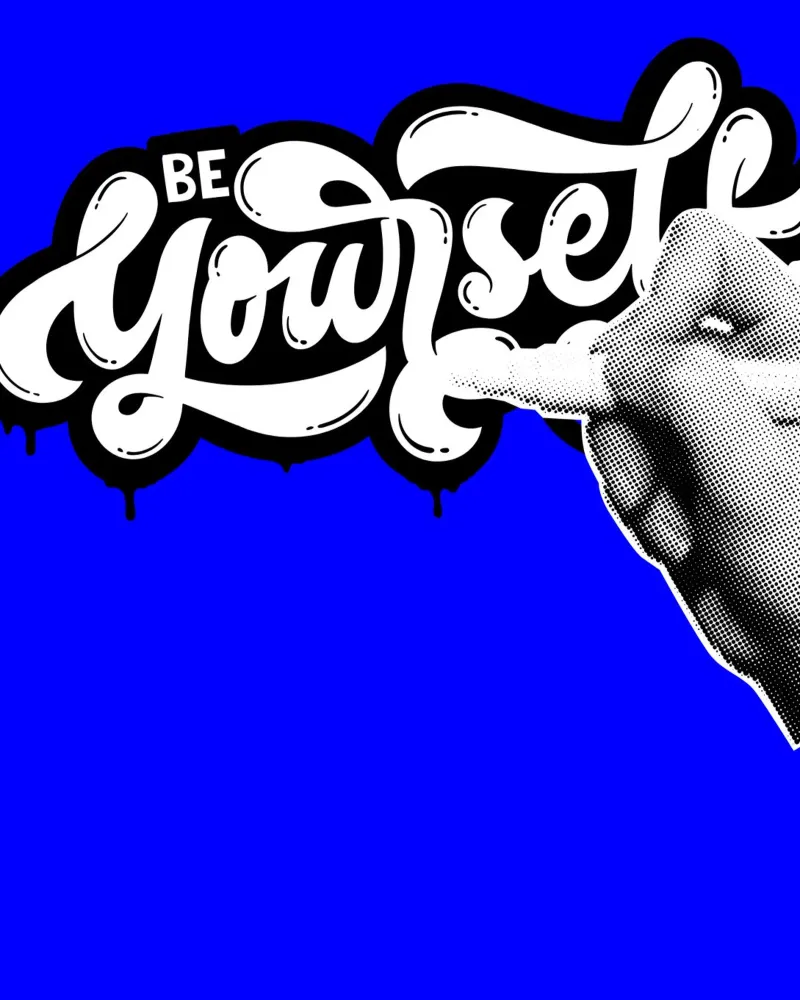 BE YOURSELF pellicola backlit da Einfach Uebel