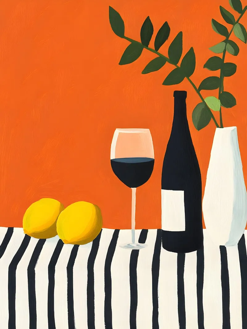 Wine Table alluminio dibond da Gypsy Galleria