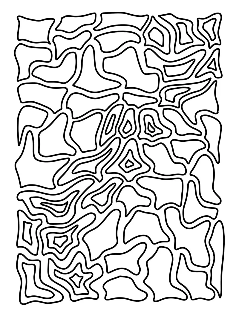 Minimalist Line Motif canvas by MODERN NUANCE