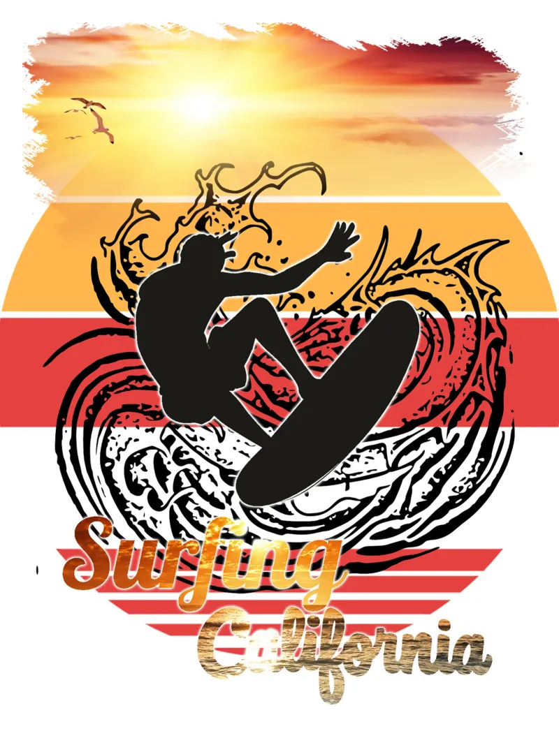 Surf Life Oval 2a - Summer Sun Vibes 14b pellicola backlit da surfer28