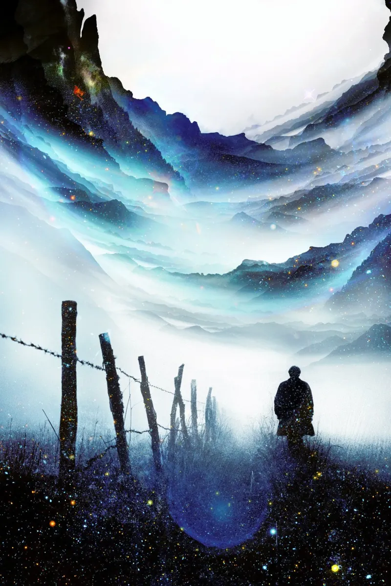 The Abyss a Star Time Traveler hahnemühle by Stoian Hitrov