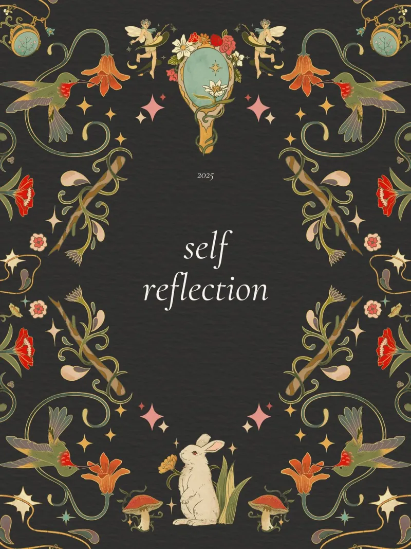 SELF REFLECTION lámina retroiluminada de Einfach Uebel