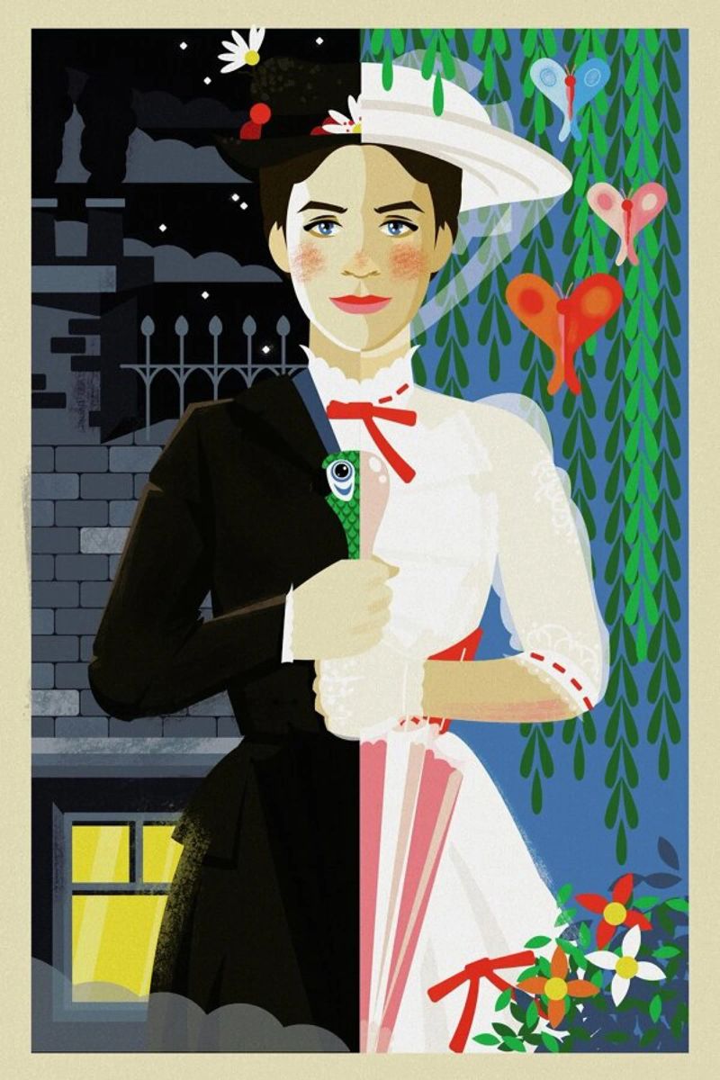 Mary Poppins poster de Danny Haas