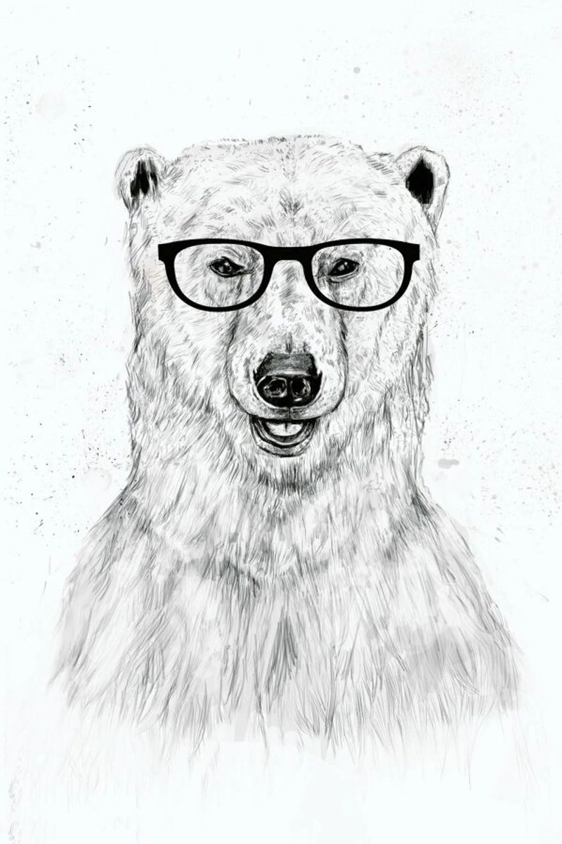 Geek Bear poster da Balazs Solti