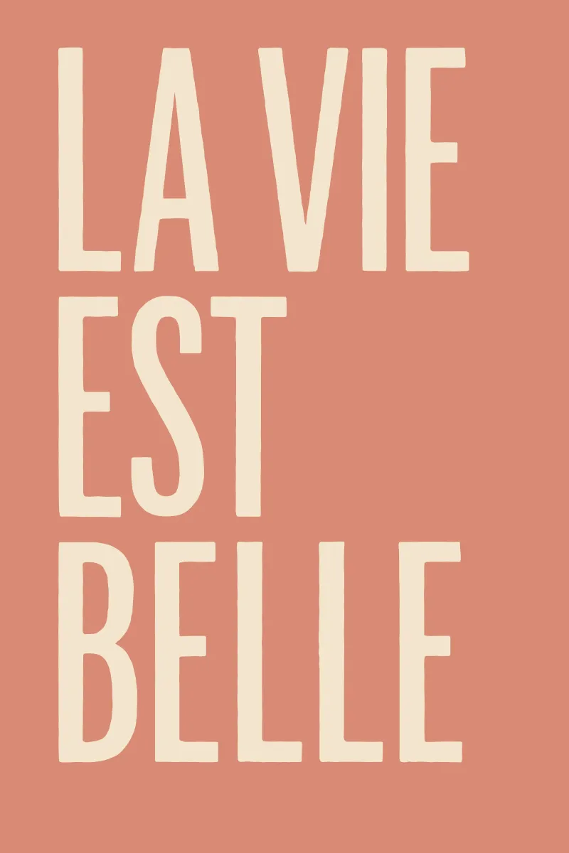 Parisian Calm – Belle Vie Print pellicola backlit da QuooodZ by MooodzArt