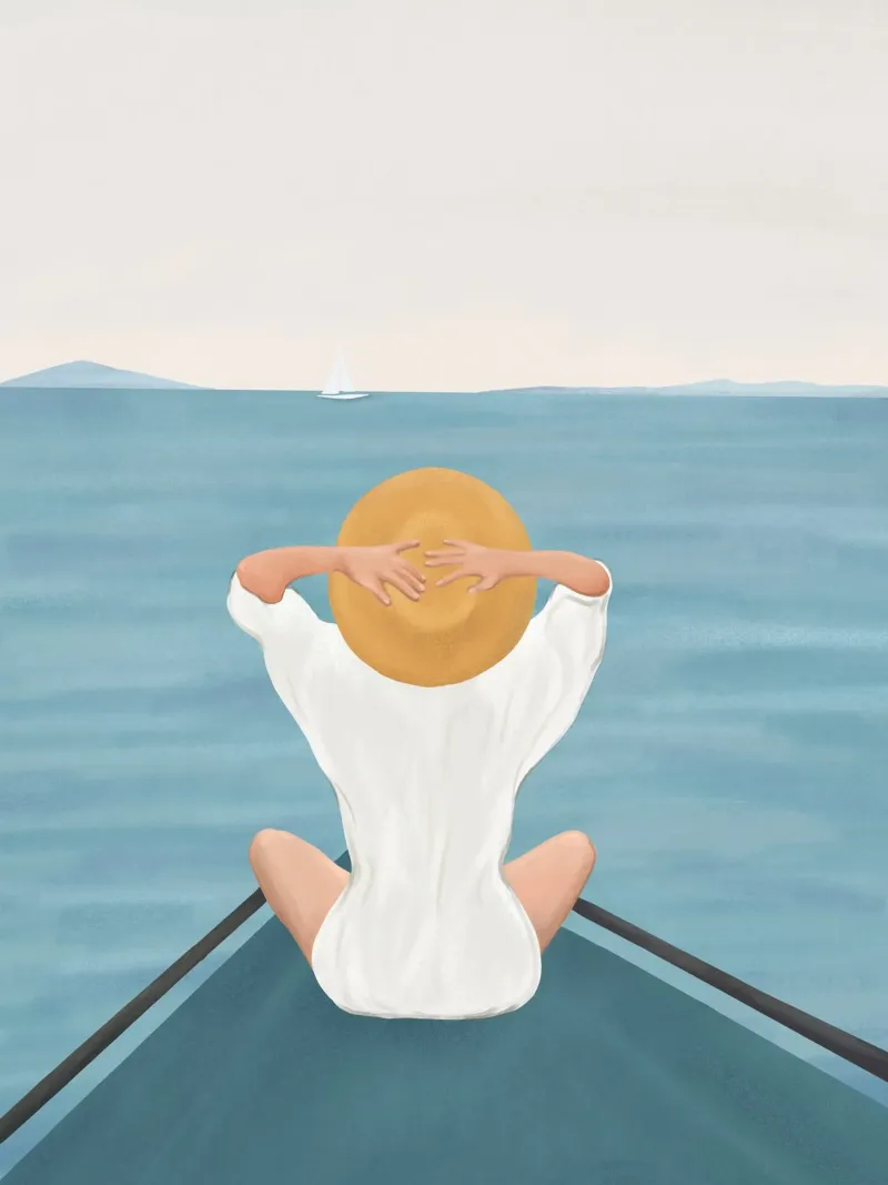 Summer Vacation I hahnemühle by Flow Line