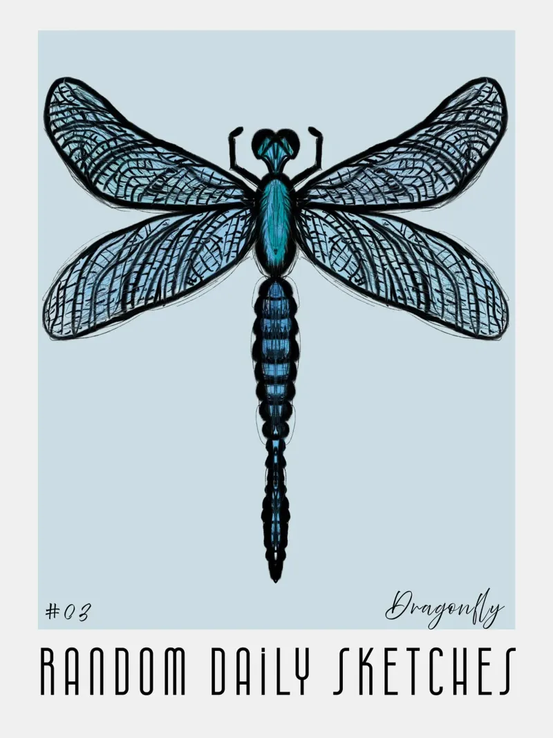 Libellula 3 pellicola backlit da words-in-frames