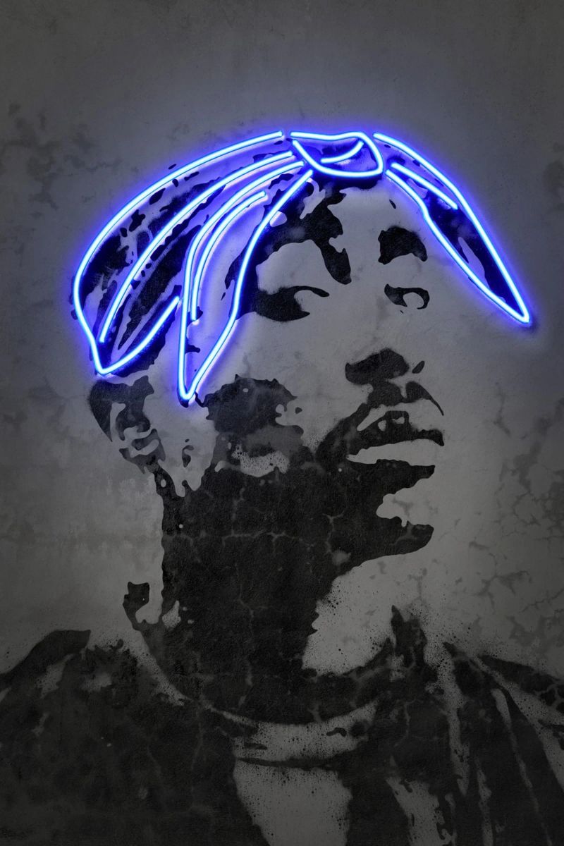 2Pac Poster von Octavian