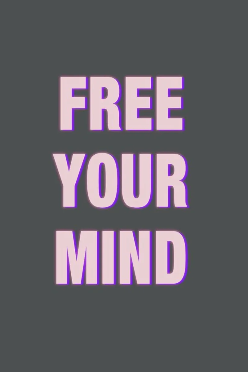 Free Your Mind pellicola backlit da Vasare Nar