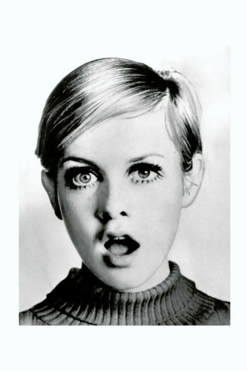 Twiggy, 1966 pellicola backlit da Gallery Print and Art Limited
