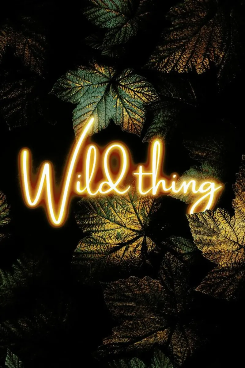 Wild Thing alu-dibond by Elisabeth Fredriksson