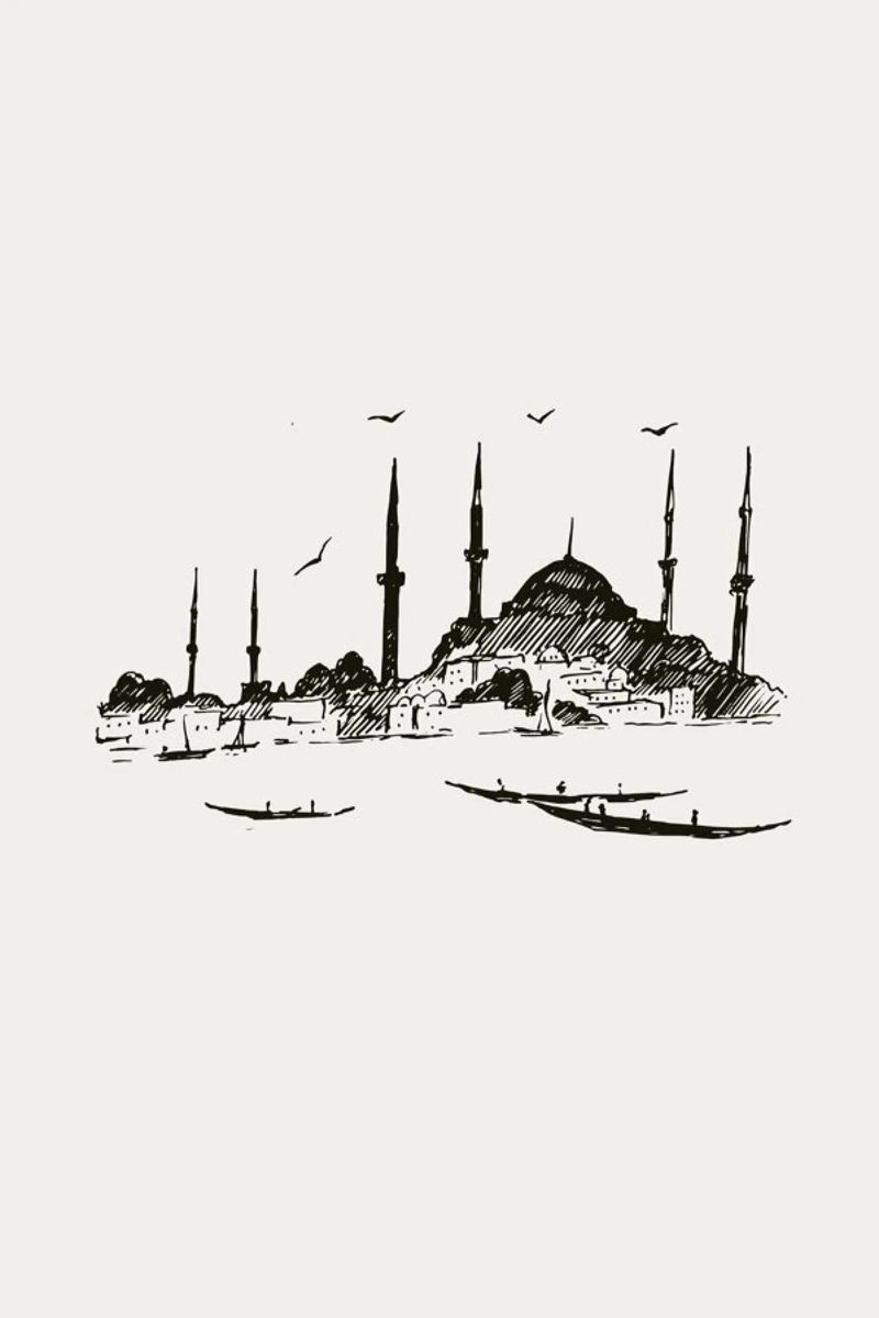 Istanbul Poster von Flora & Fauna