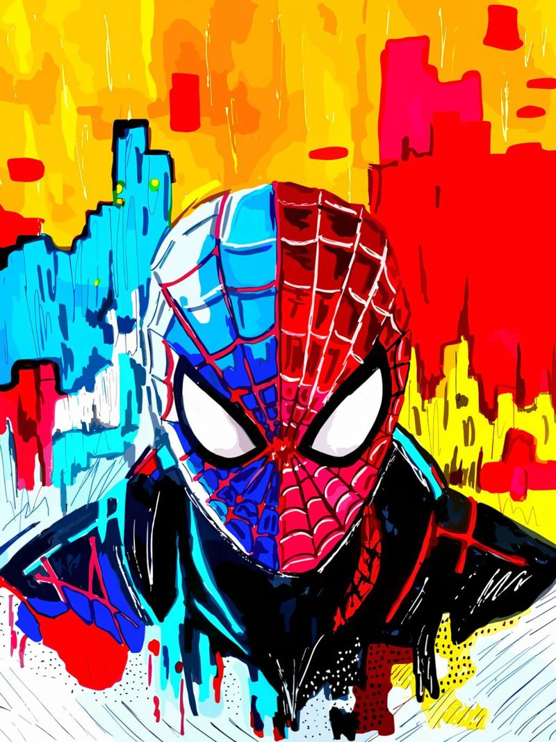 L'incroyable Spiderman🕸️ poster de Eni Brandon