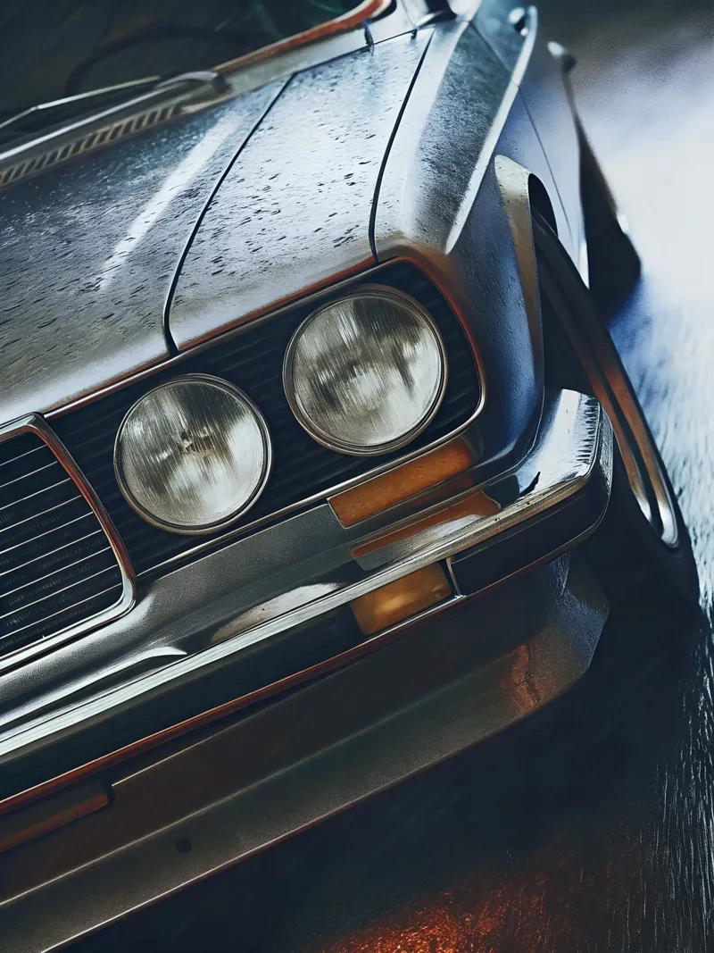Oldtimer Details Hahnemühle von CAR EDITION