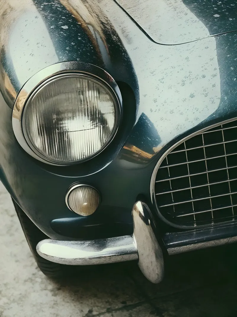 Oldtimer Details Hahnemühle von CAR EDITION