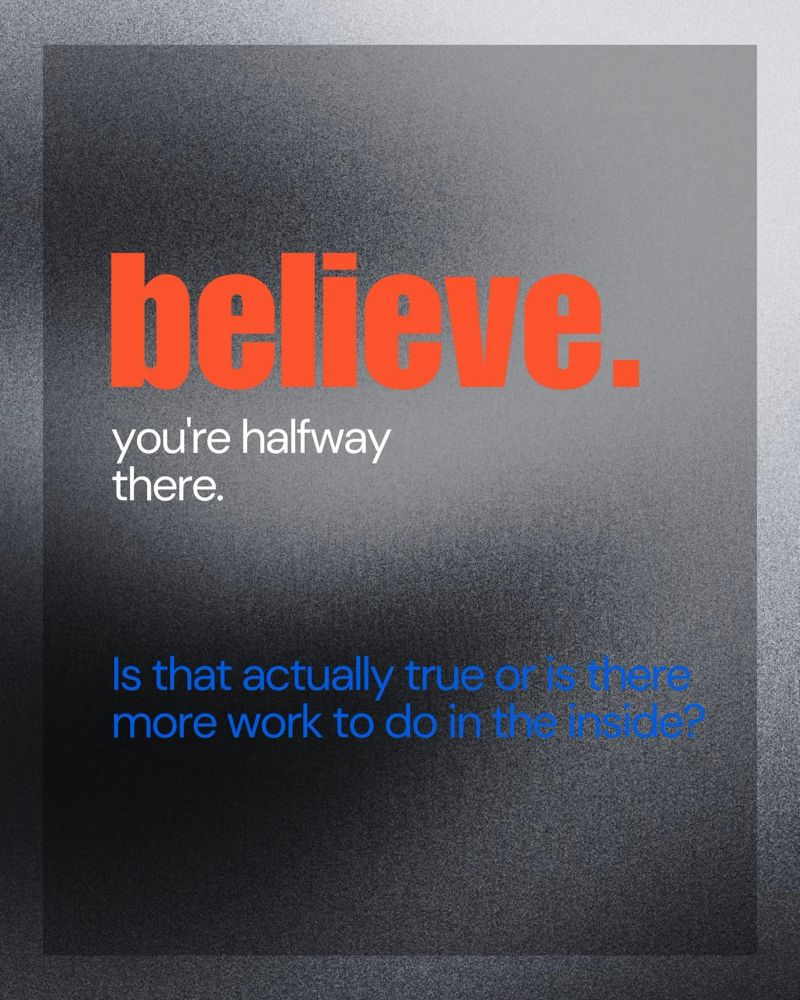 truth about believing poster by Ambition Wall