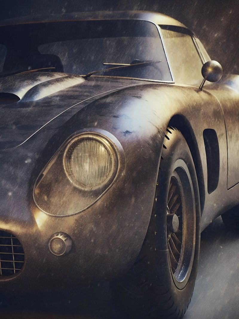 Drak vibes Auto d'epoca pellicola backlit da CAR EDITION