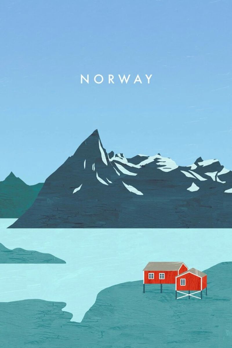 Norway Poster von Katinka Reinke