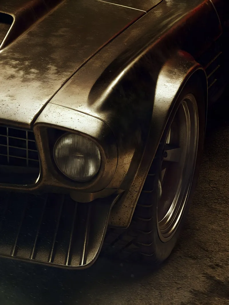 Drak vibes Auto d'epoca pellicola backlit da CAR EDITION