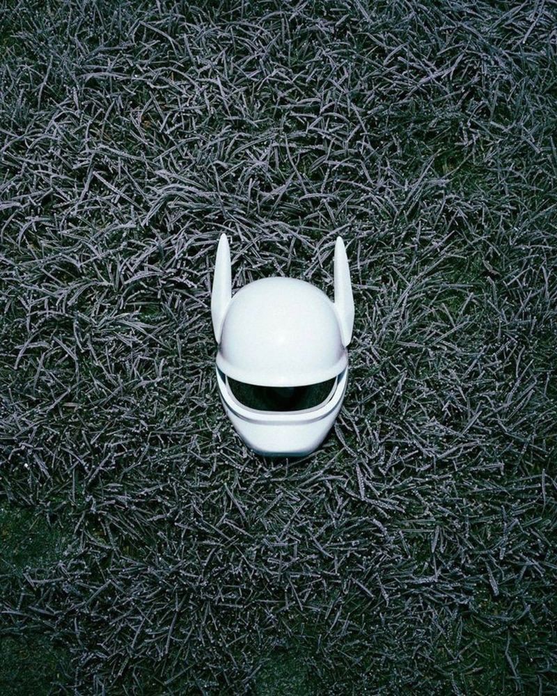 Maske auf dem Boden Poster von Witon name shop