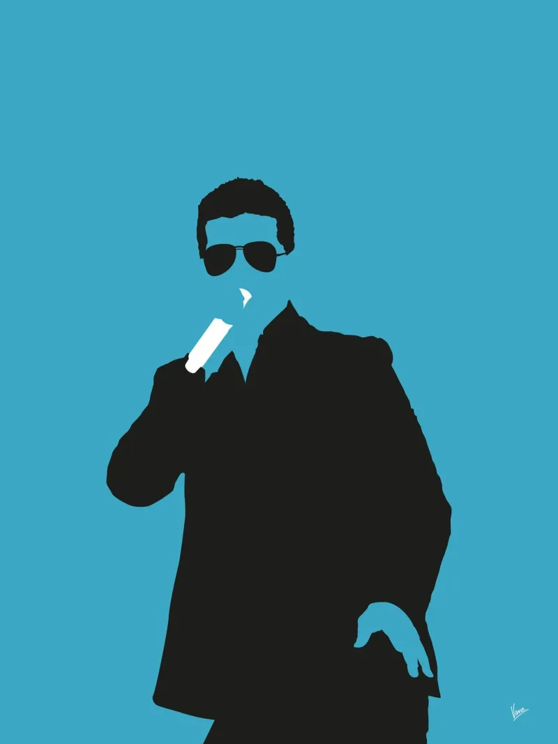 No055 ROBIN THICKE acrylic glass by Iconic Rockstars