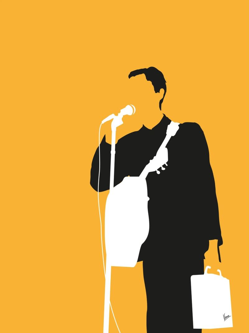 No064 TALKING HEADS poster by Iconic Rockstars