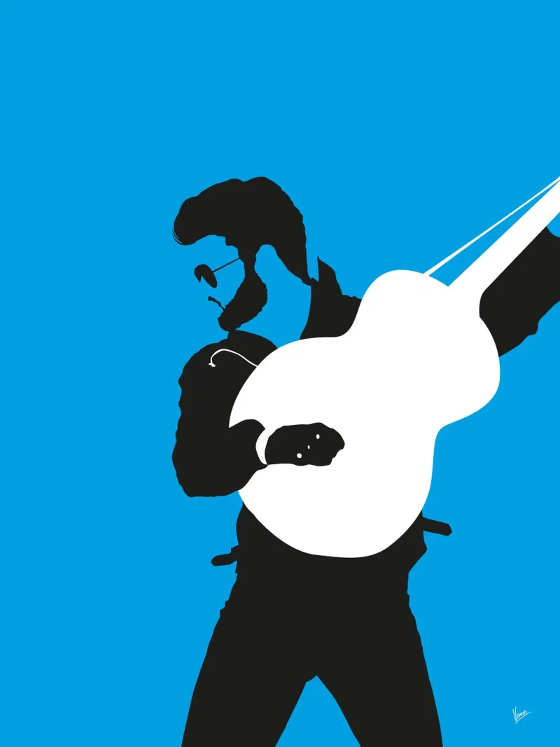 No089 GEORGE MICHAEL pellicola backlit da Iconic Rockstars