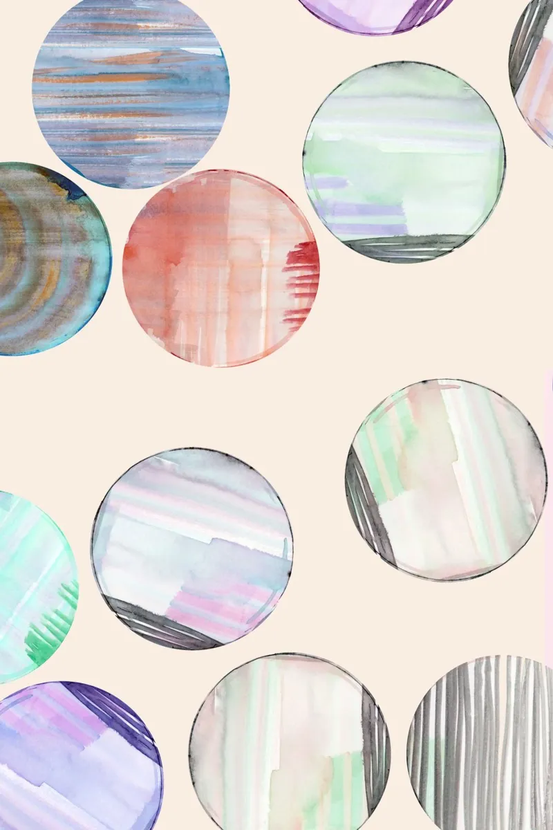 Protection Circles 1 canvas by Cartissi