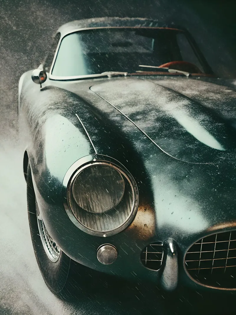 Auto d'epoca pellicola backlit da CAR EDITION