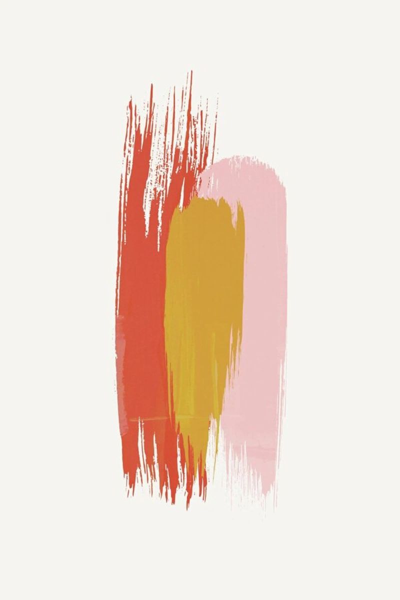 Brushstrokes IV Poster von Pure