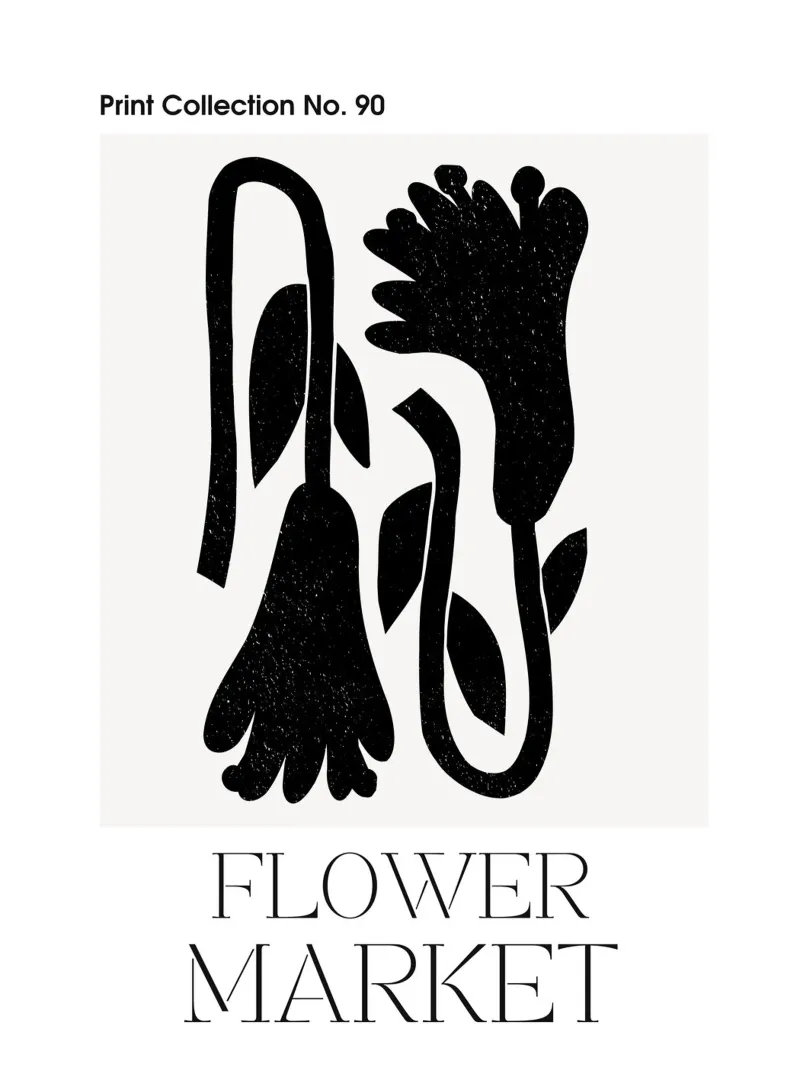 Mercato dei fiori carta hahnemühle da Studio Remiér