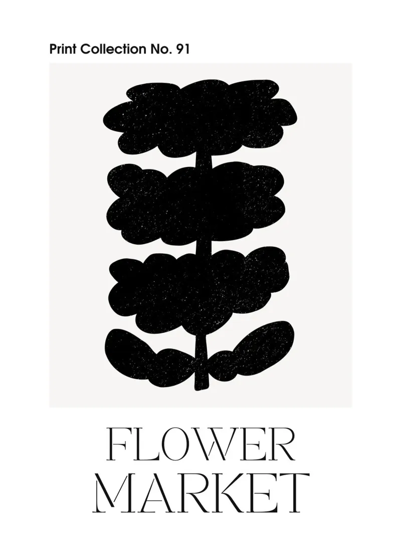 Mercato dei fiori poster da Studio Remiér