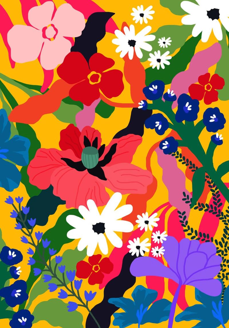 Juicy Botanic poster de Rafaela Mascaro