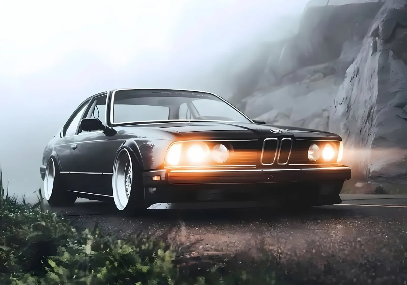 BMW e24 tela da diedrich