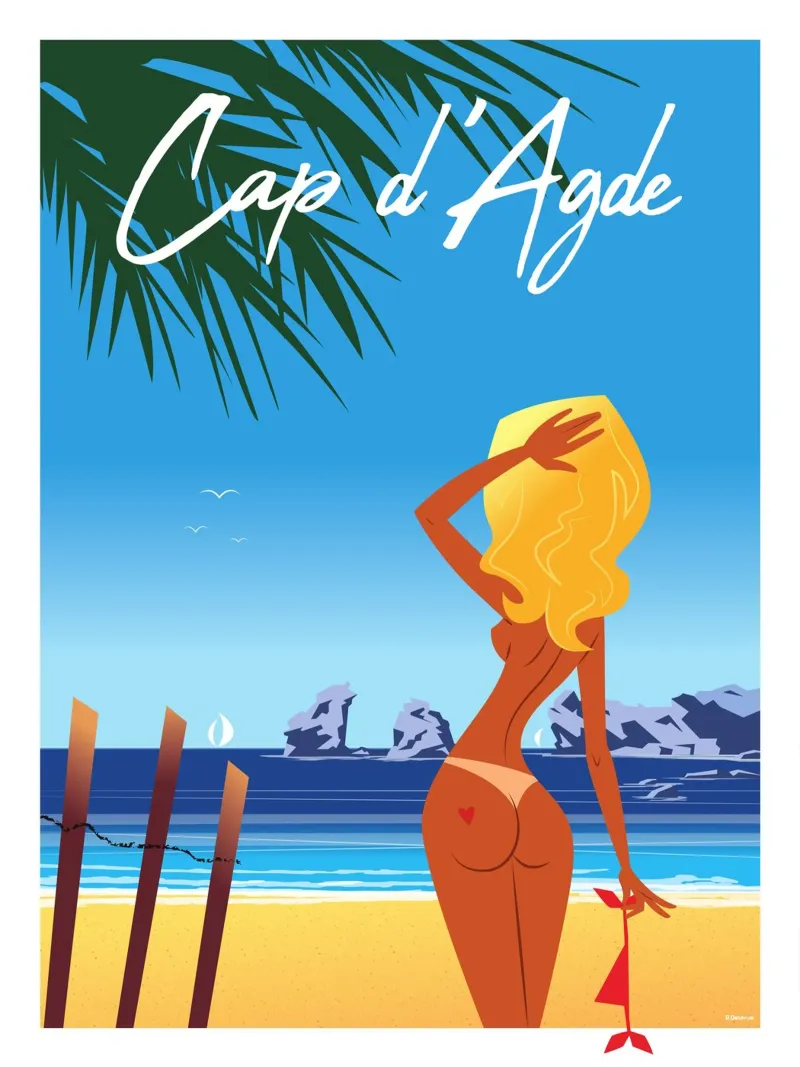 Cap d'Agde pellicola backlit da Raphaël Delerue