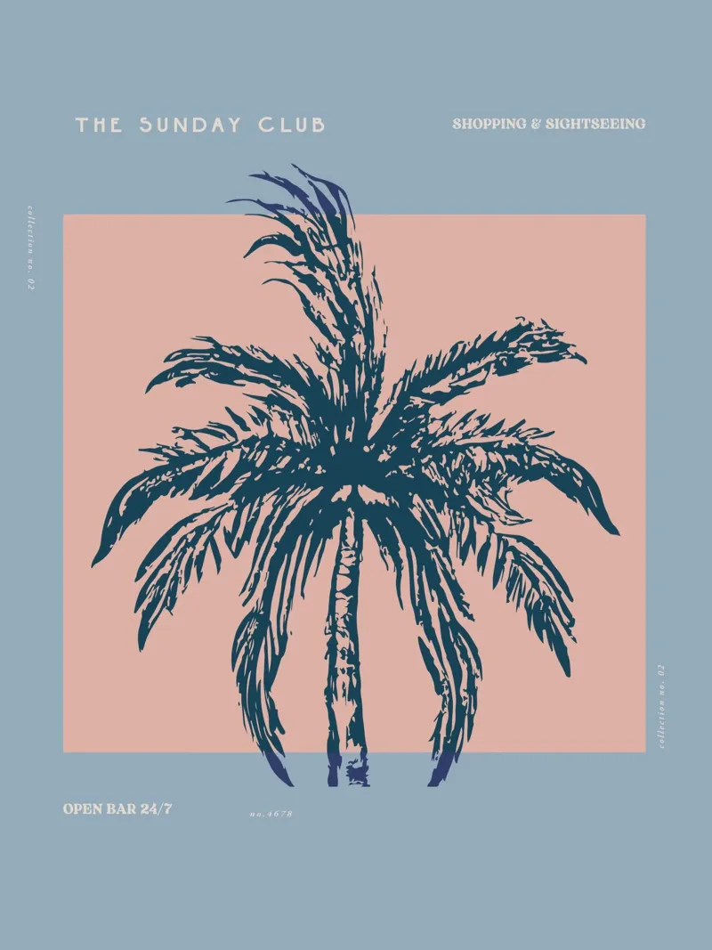 The Sunday Club No 24 poster da treechild