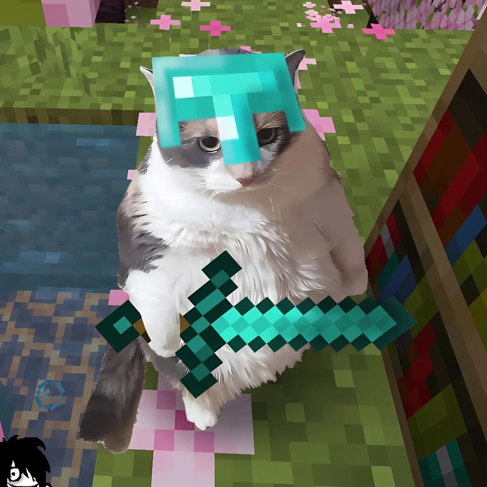 Minecraft pellicola backlit da Ngamino