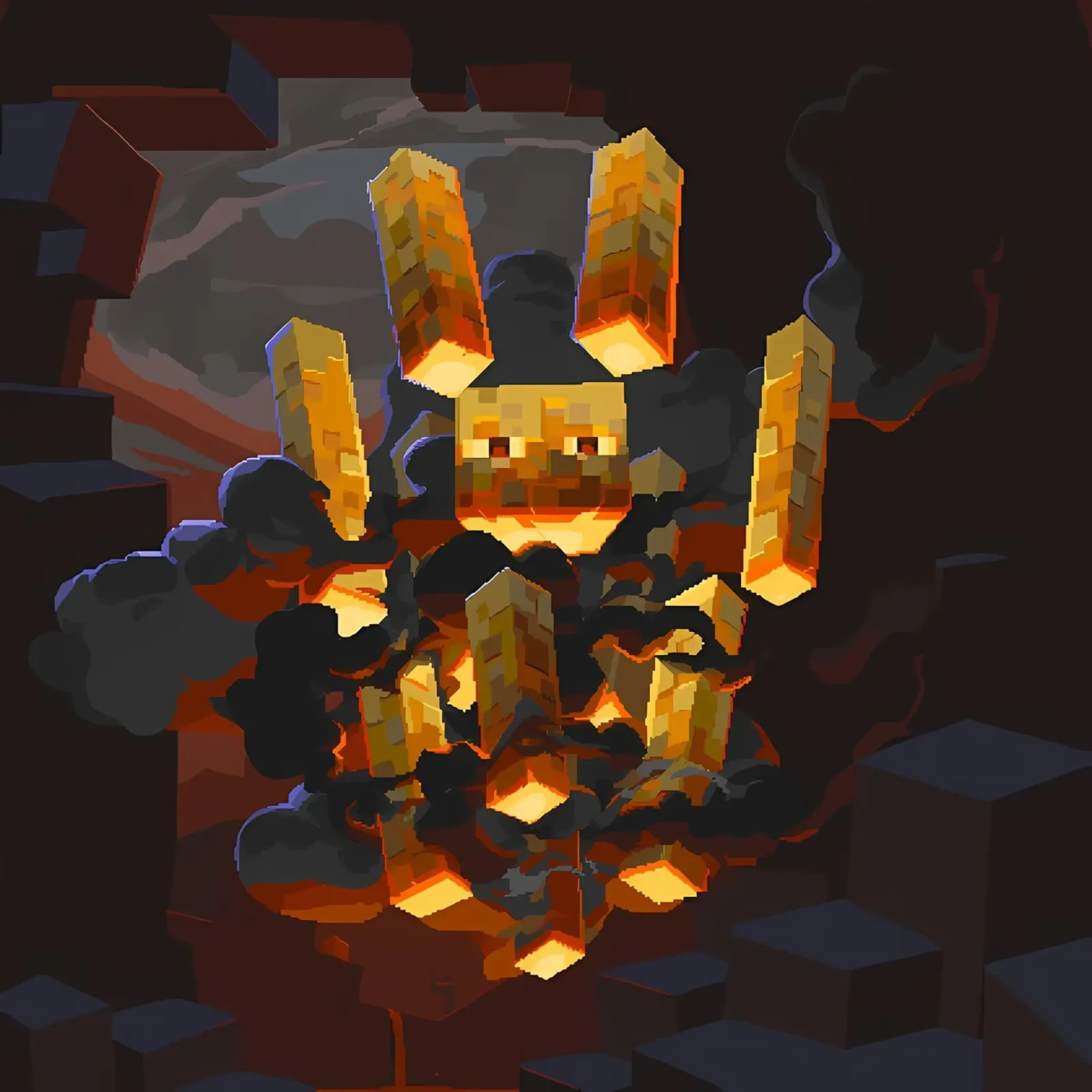Minecraft pellicola backlit da Ngamino