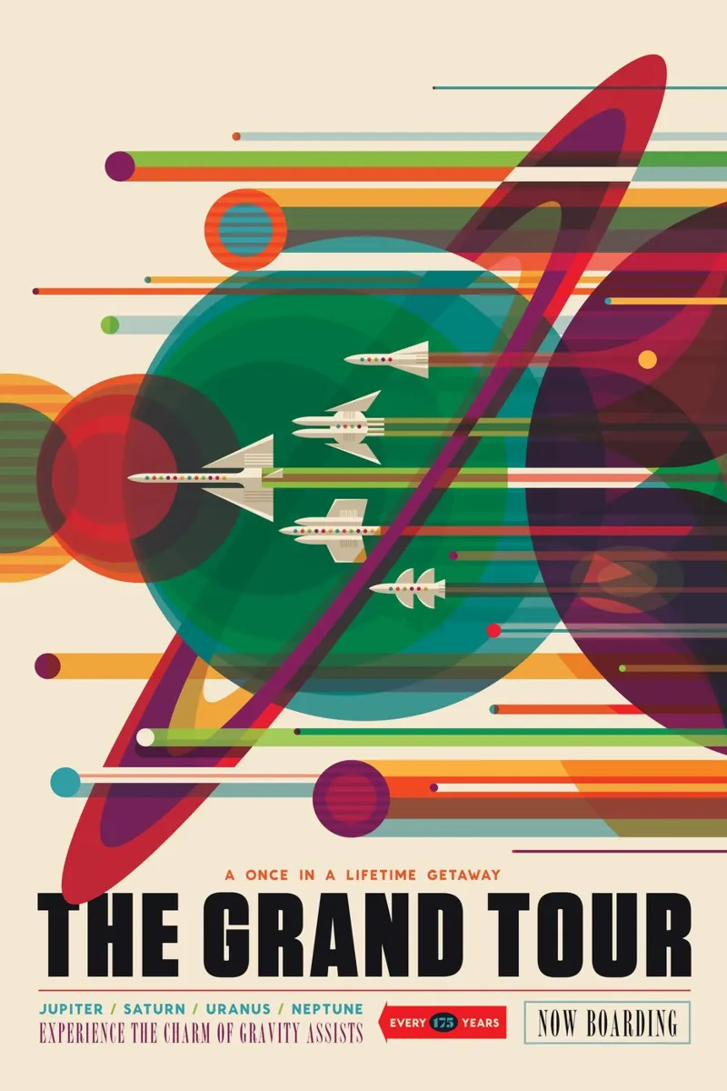 Il Grand Tour della NASA poster da Old Masters