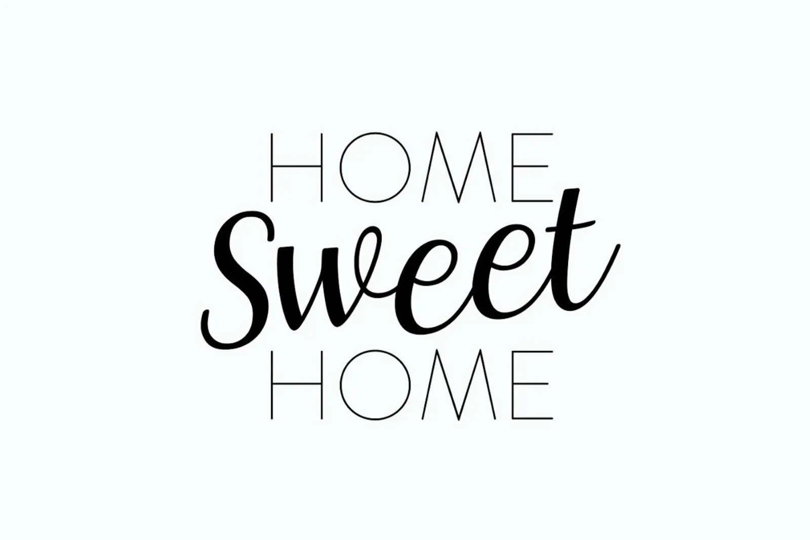 SWEET HOME aluminio dibond de Ayleen
